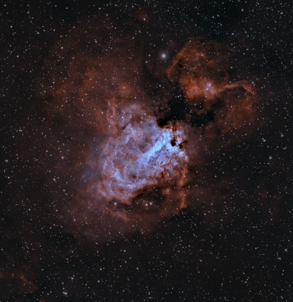 Swan Nebula (M17) - астрофотография