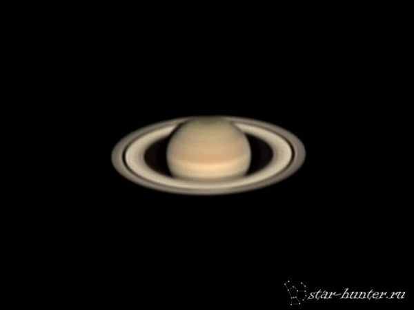 Saturn (06 july 2015, 21:49) - астрофотография