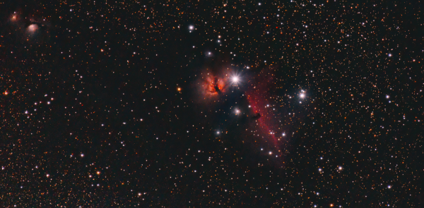 Туманности Пламя(NGC2024), Конская голова(IC434) и М78 - астрофотография