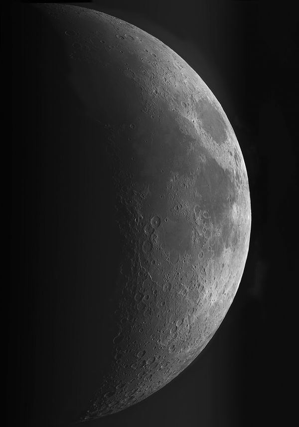 Луна 16 июня 2021 года - астрофотография