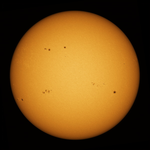 Солнце 8 июня 2023 - астрофотография