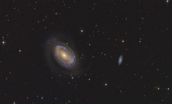 NGC 4725 and NGC 4712 - Astrophotography
