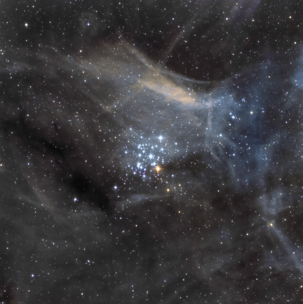NGC 3293 - астрофотография