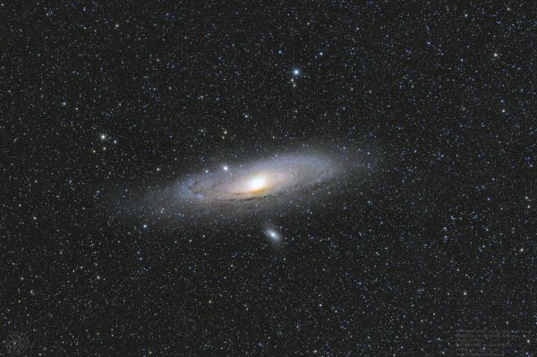 Andromeda galaxy - астрофотография