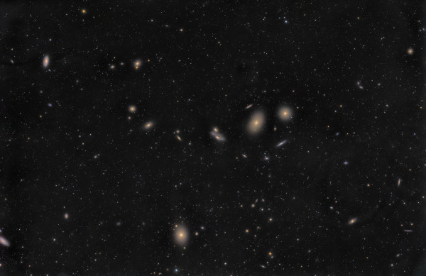 Markarian's Chain - Astrophotography