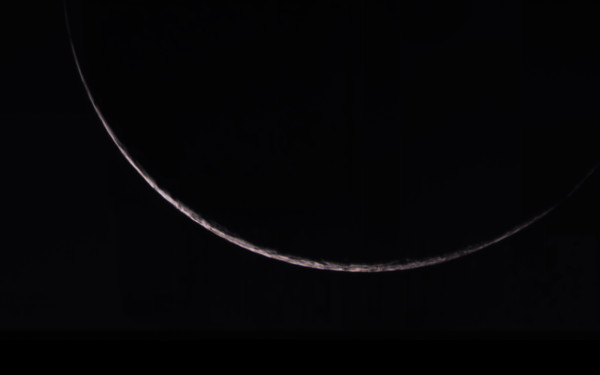 Moon, phase 0.02 - Astrophotography