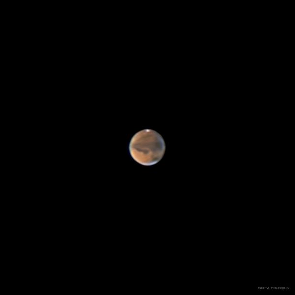 Марс 26 октября - астрофотография
