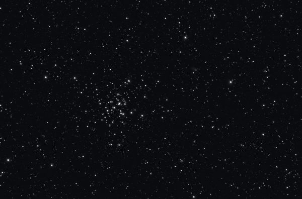 Соединение кометы C/2017 T2 (PANSTARRS) и рассеянного скопления М36 27 октября 2019г. - астрофотография