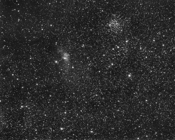 Nova star Cas 2021 - астрофотография