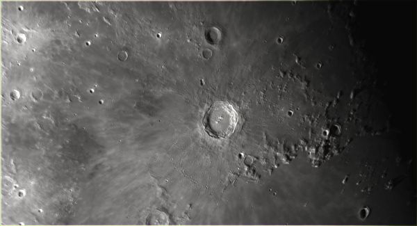 Кратер Коперник  - астрофотография