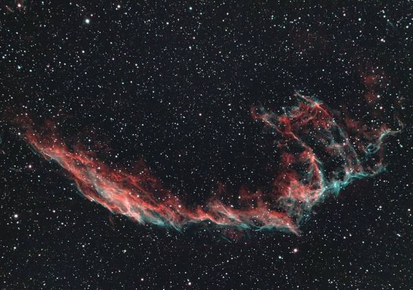 NGC 6995 Вуаль - астрофотография
