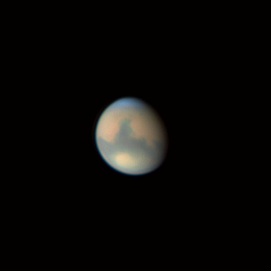 Марс 16.10.2022 02:17 МСК - астрофотография