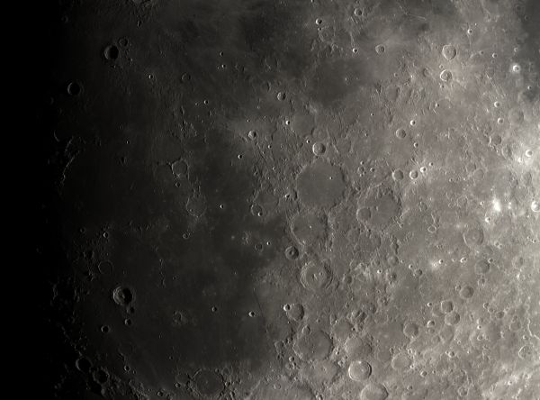 Moon (26 june 2015, 20:55) - астрофотография