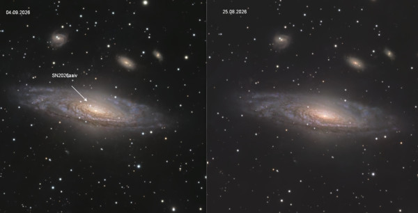 NGC 7331 Supernova SN2026aaiv - Astrophotography