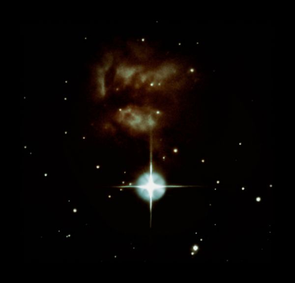 Эмиссионная туманность NGC 2024 Пламя и звезда Альнитак-01.11.2022 - астрофотография