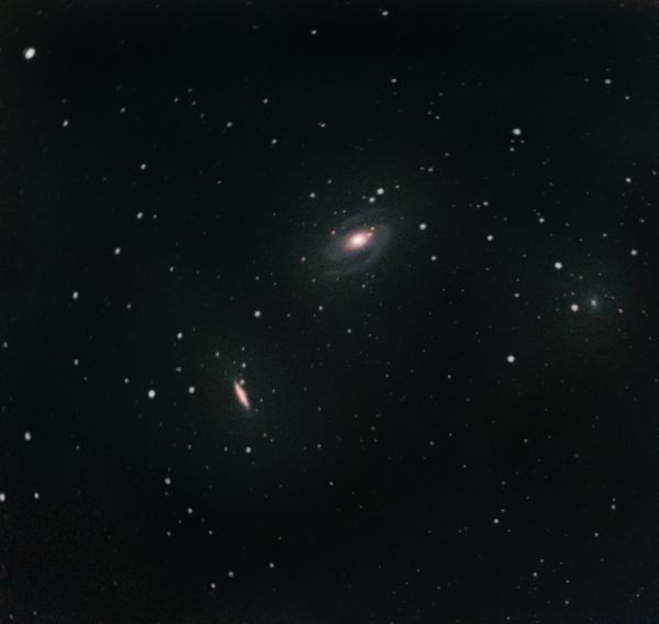 М81 м 82 Боде и сигара - астрофотография