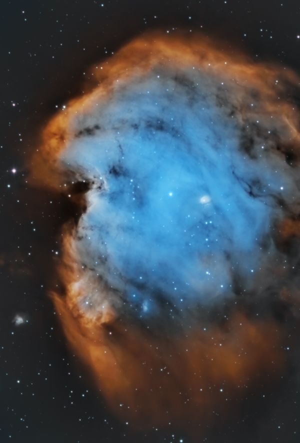 NGC 2174 «Голова обезьяны» - астрофотография