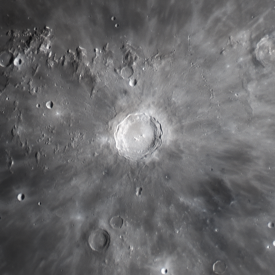 Кратер Коперник  - астрофотография