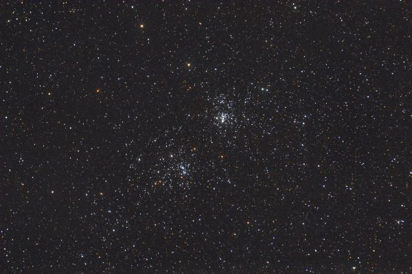 Хи и Аш Персея (NGC 869 и NGC 884) - астрофотография