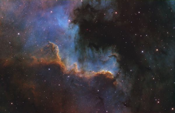 NGC 7000 - The Wall in Cygnus - Astrophotography