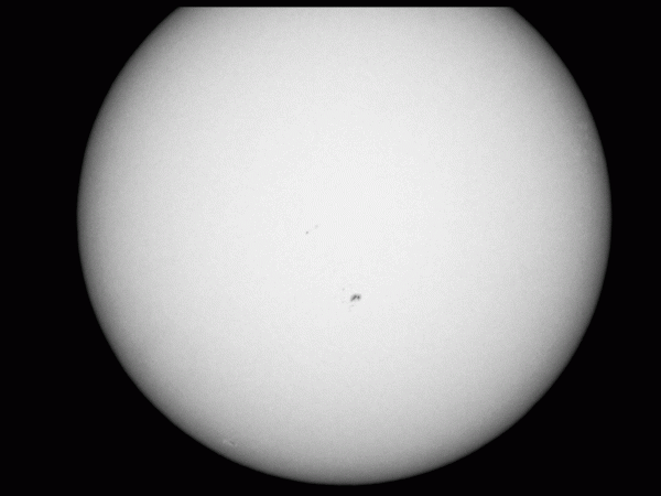 Транзит Меркурия в Gif. 58 кадров (09.05.2016) - астрофотография