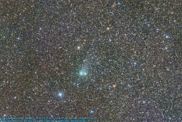 C/2017 K2 PanSTARRs - астрофотография
