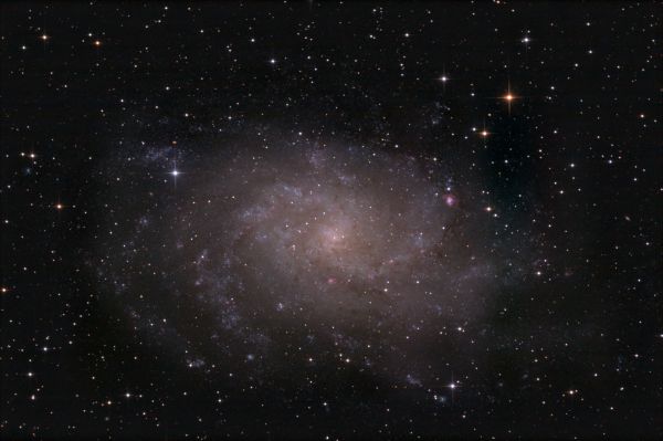 M33 - Галактика Треугольника - астрофотография