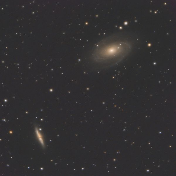 M81 - M82 Bode`s and Cigar Galaxy - астрофотография