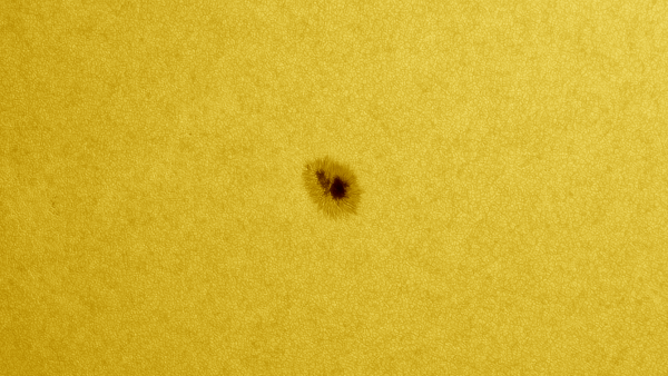 Солнечное пятно 3001 - астрофотография