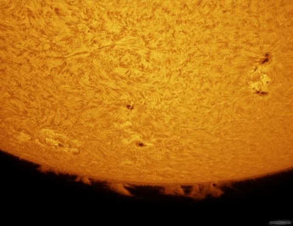 Chromosphere of the Sun - Astrophotography