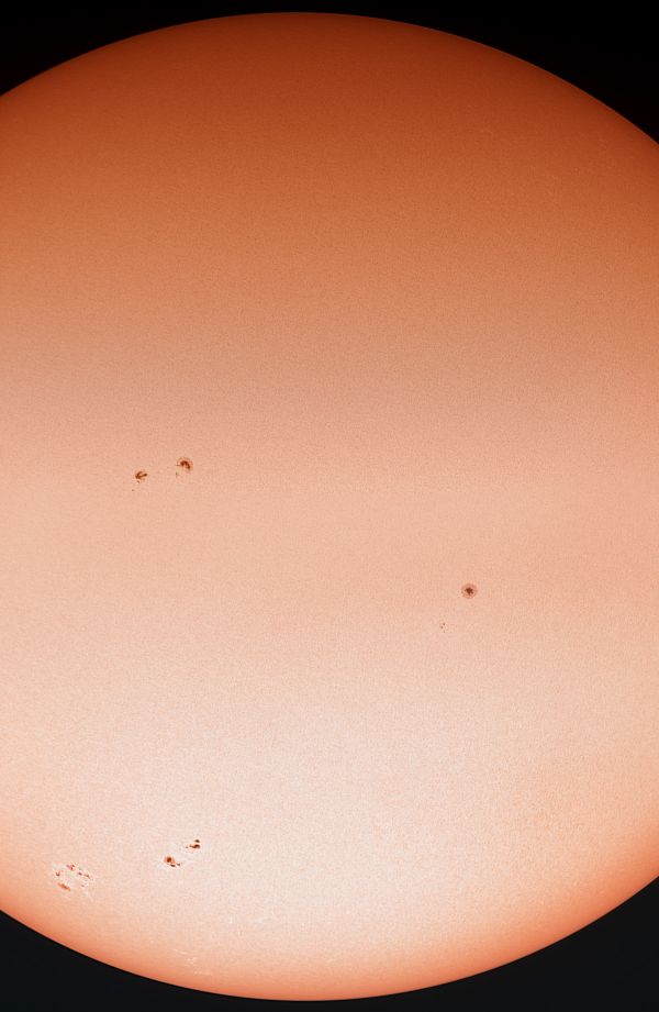 Солнце 210905 9:45 - астрофотография