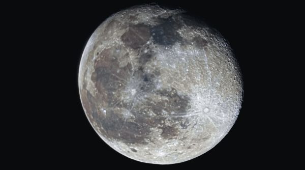 Утренняя Луна 08.02.2023 - астрофотография