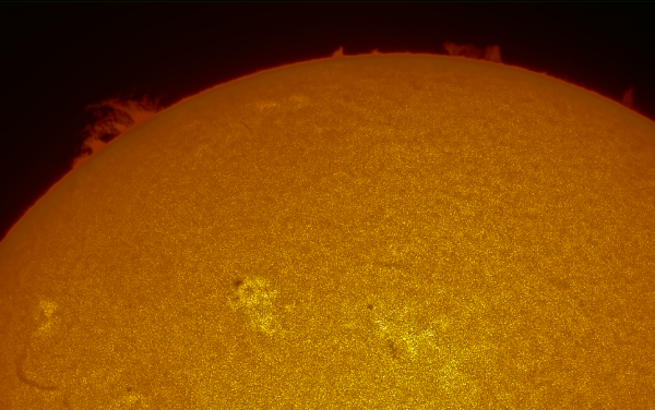 Солнце от 14.04.2023 - астрофотография