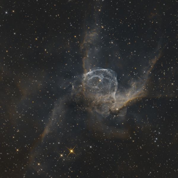 Thor's Helmet / NGC 2359 - астрофотография