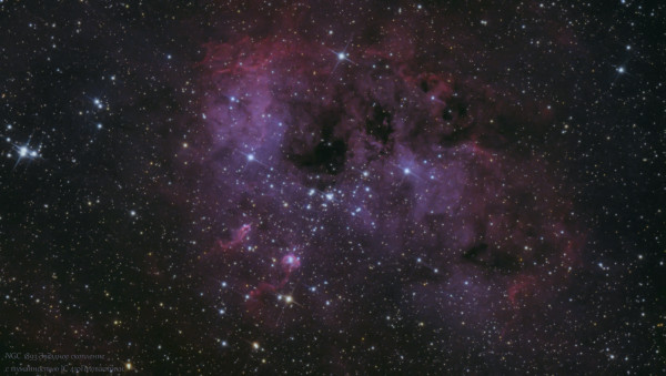 NGC 1893 Star Cluster / IC 410 Tadpoles. - Astrophotography
