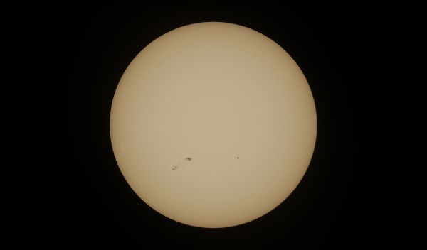 Солнце 9 июля - астрофотография