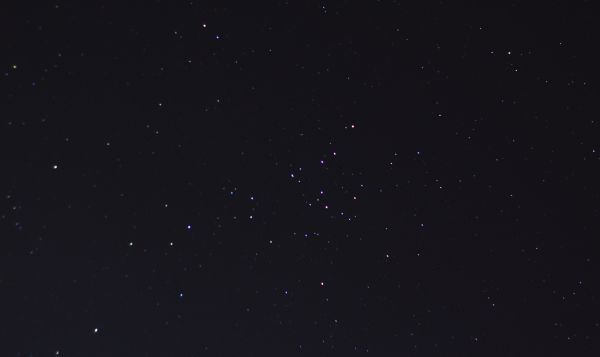 Скопление звёзд в Волосах Вероники - астрофотография