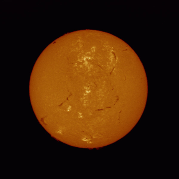 GIF Transit of the ISS across the solar disk - Astrophotography