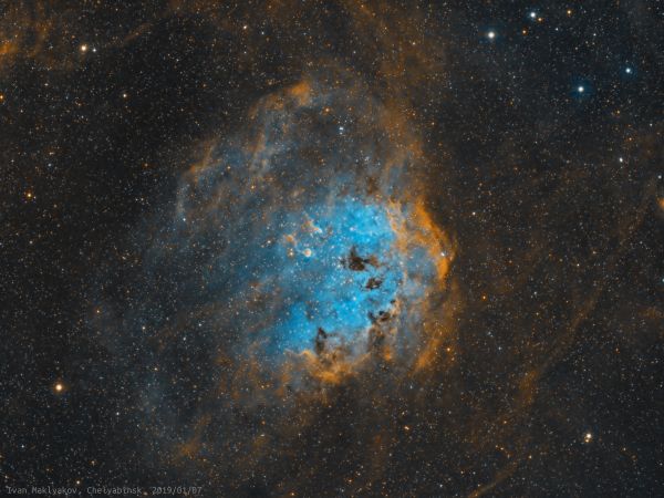 Туманность IC410. - астрофотография