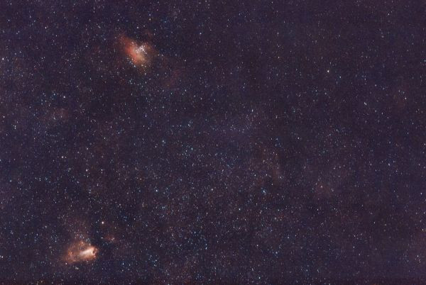 M16 and M17 - Astrophotography