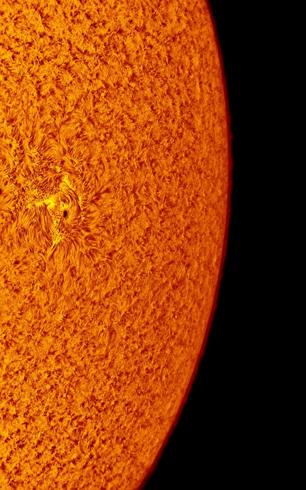 2017.05.06 Sun AR2654 H-Alpha - астрофотография