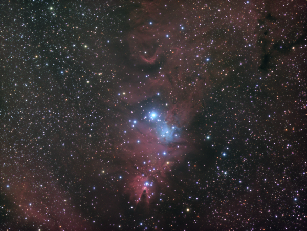 NGC 2264 HaRGB - астрофотография