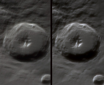 Stereopair of the Moon - Astrophotography