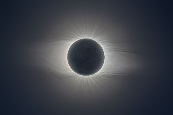 Полное солнечное затмение 02.07.2019, Чили - астрофотография
