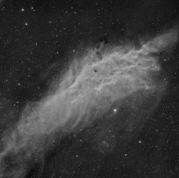 NGC 1499 - астрофотография