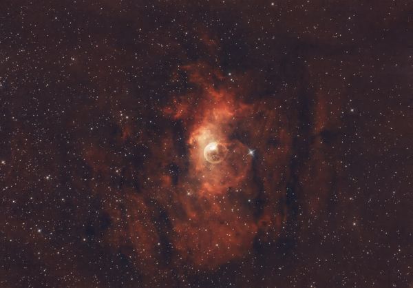 NGC 7635, "Туманность Пузырь"  - астрофотография
