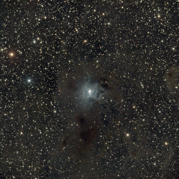 NGC 7023 (Ирис) - астрофотография