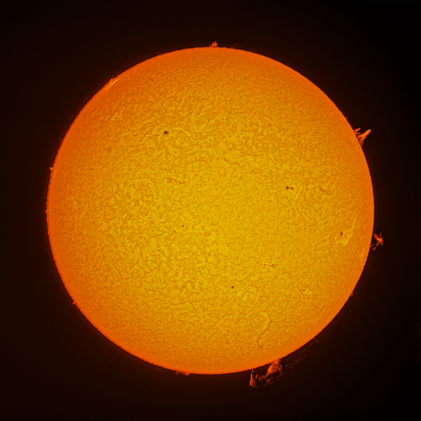 Солнце в день солнцестояния от 21.06.2023. - астрофотография