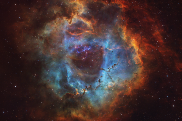 NGC 2237 "Rosette nebula" SHO - Astrophotography