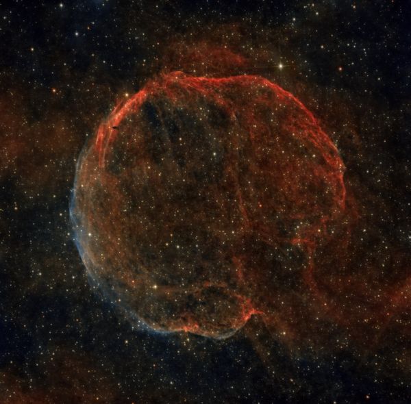 SNR G116.9 - астрофотография